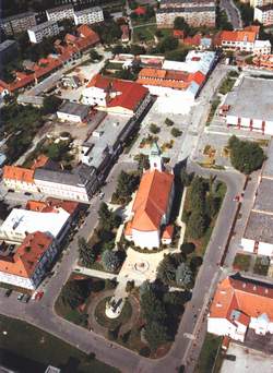 Bnovce nad Bebravou - centrum